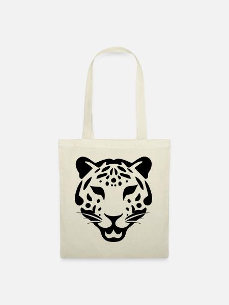 Leopard - Stoffbeutel - Natur