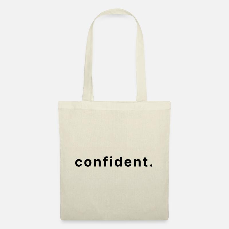 confident. - Stoffbeutel - Natur