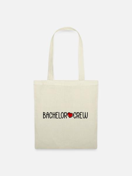 Bachelor Crew - Stoffbeutel - Natur