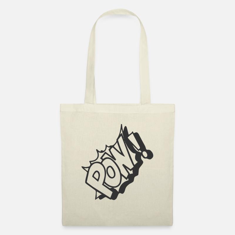 Comic Pow - Tote Bag - nature