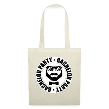 bachelor party stamp circle ring team bache - Tote Bag - nature - Front