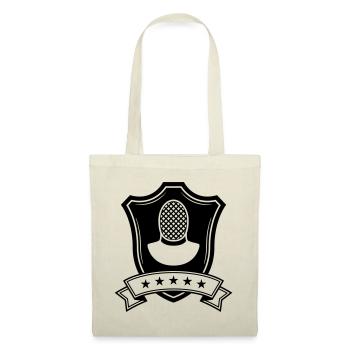 Fencing Mask Coat of Arms - Tote Bag - nature - Front