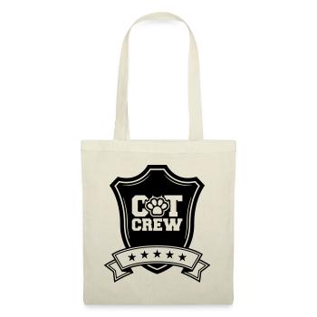 Cat Crew Crest - Tote Bag - nature - Front