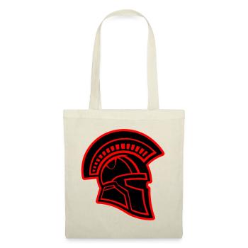 Spartan Head Warrior Sparta Helmet - Tote Bag - nature - Front
