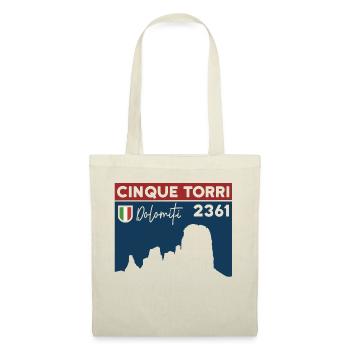 Cinque Torri Randonnée Cinq Tours Dolomites - Sac en tissu - nature - Devant
