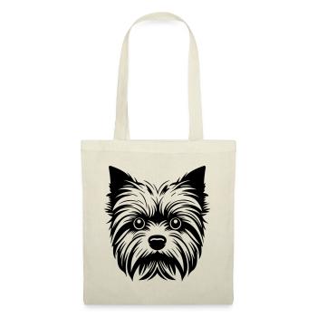 Yorkshire Terrier Dog Head - Tote Bag - nature - Front