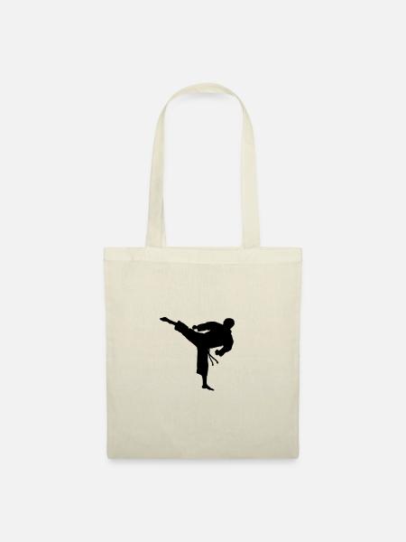 Karate Kick - Stoffbeutel - Natur