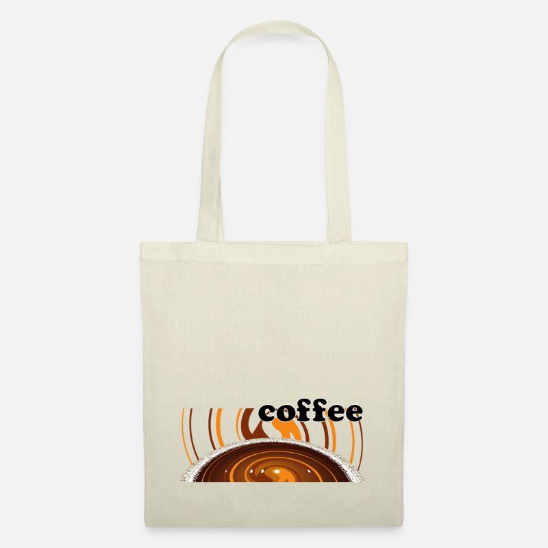 Kaffee, das dufte Getränk. - Stoffbeutel - Natur