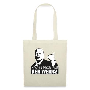 Problem? geh weida - Stoffbeutel - Natur - Vorne