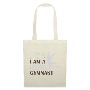Gymnastique rythmique Gymnastique Danse Gymnastique - Sac en tissu - nature - Devant