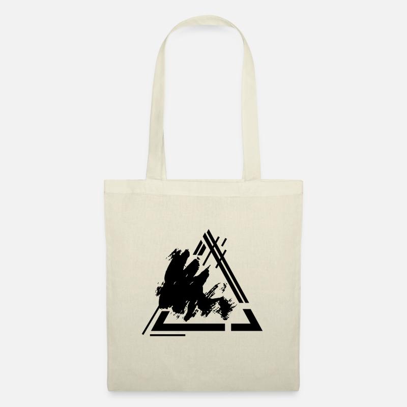Modern Triangle Abstract - Tote Bag - nature
