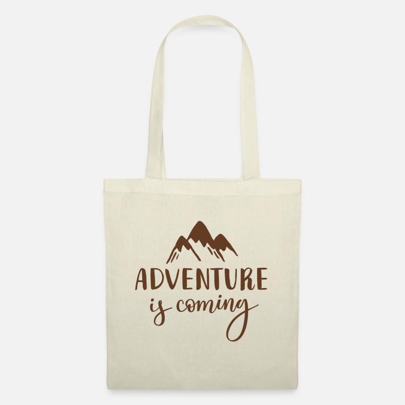Adventure is coming - Stoffbeutel - Natur