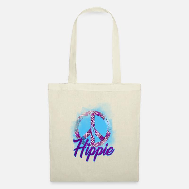 hippie - Stoffbeutel - Natur