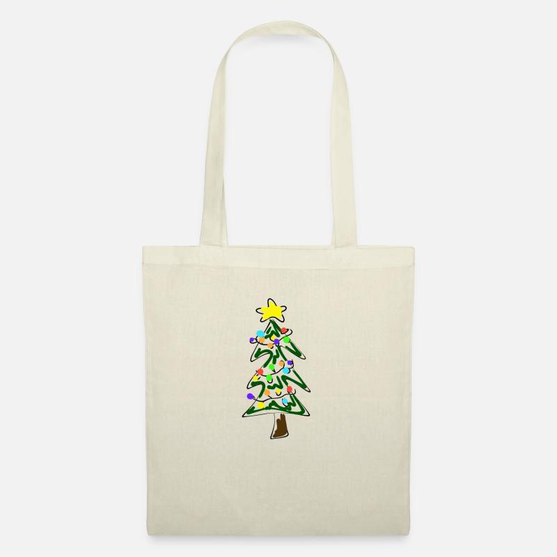 Weihnachtspulli zum verschenken! - Stoffbeutel - Natur
