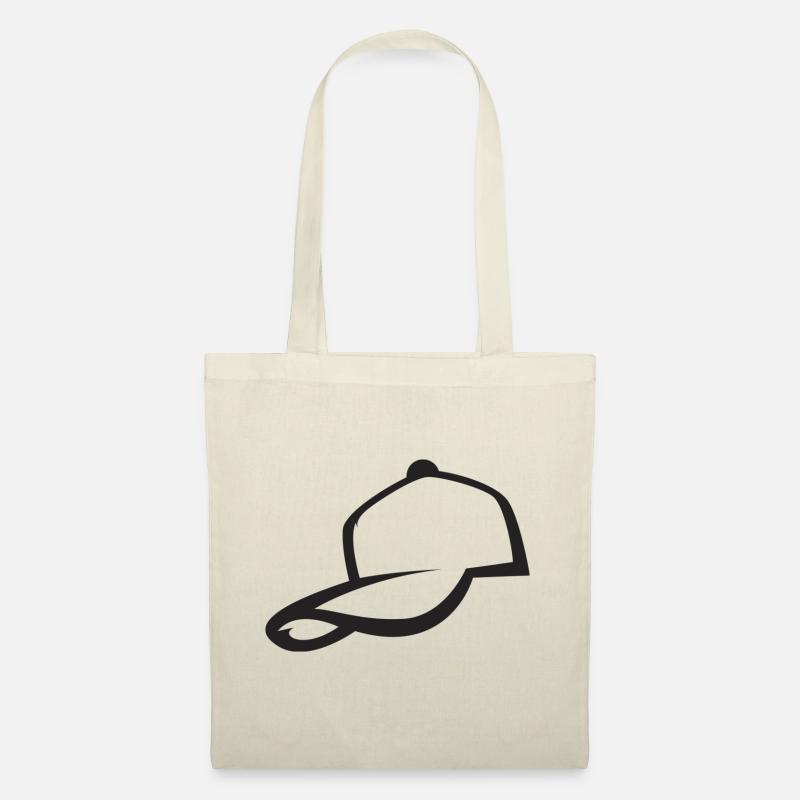 Cap Lover Scwarz - Stoffbeutel - Natur