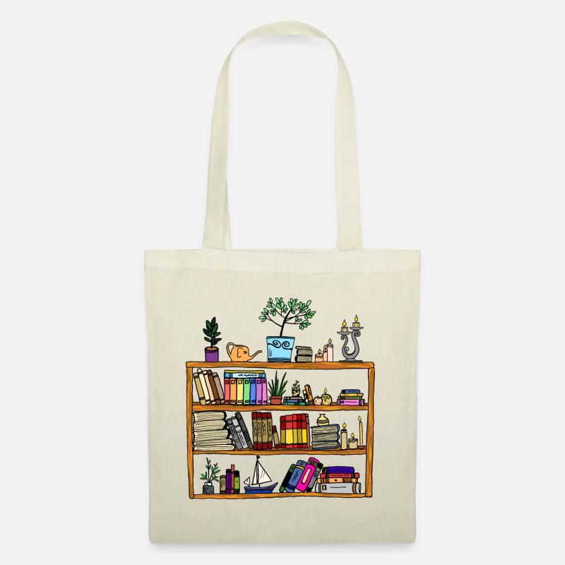Bookcase - Tote Bag - nature