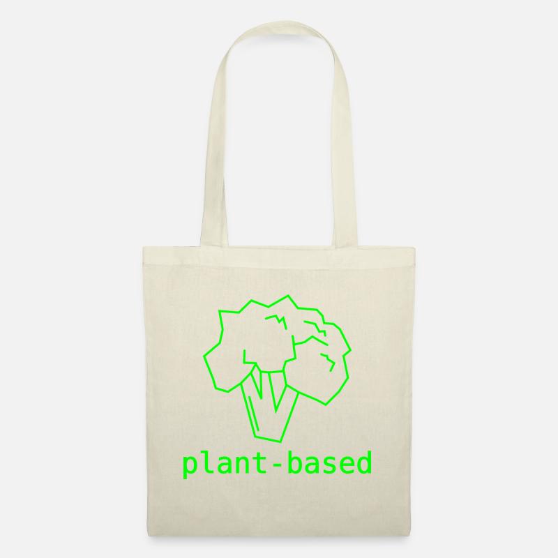 Broccoli Plant-Based - Tote Bag - nature