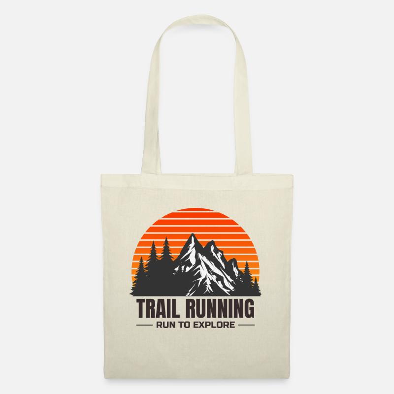Trail Running - Run To Explore 1 - Stoffbeutel - Natur