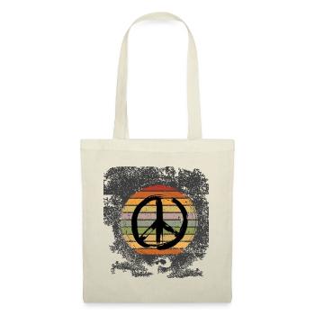 Paix - Sac en tissu - nature - Devant