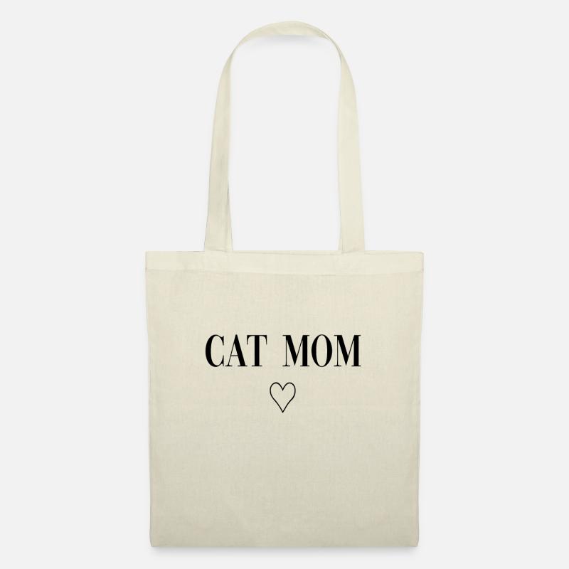 Cat Mom - Stoffbeutel - Natur