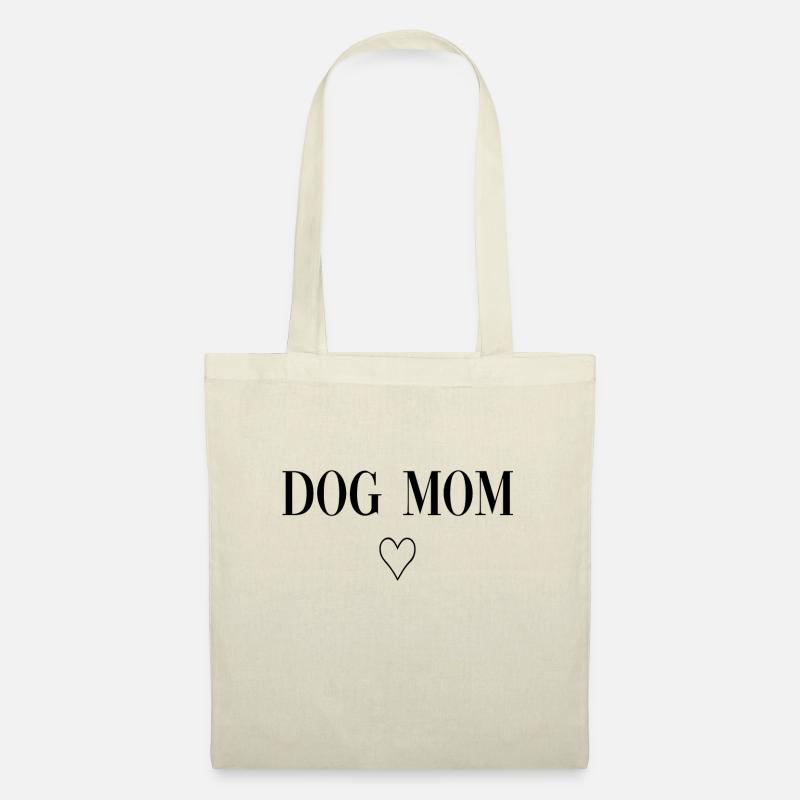 Dog Mom - Stoffbeutel - Natur