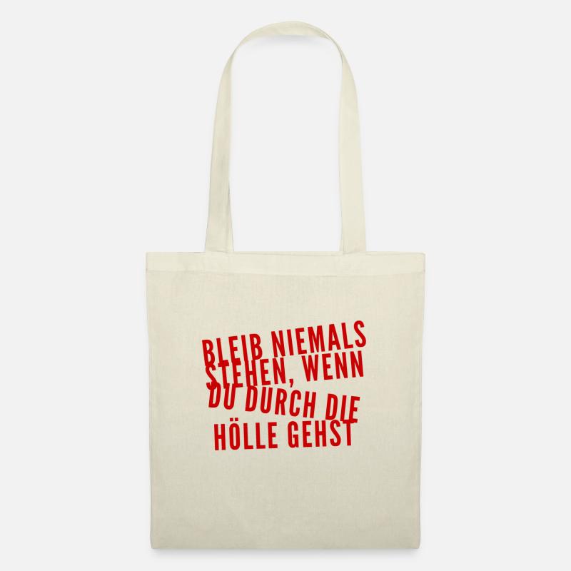 kämpf dich durch - Stoffbeutel - Natur