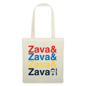 Ted Lasso Zava Schriftzug Bunt - Stoffbeutel - Natur - Vorne