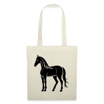 Cheval - Sac en tissu - nature - Devant