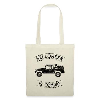 Halloween Pickup Truck - Stoffbeutel - Natur - Vorne