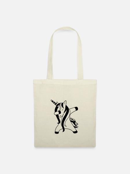 Unicorn - Einhorn - Stoffbeutel - Natur