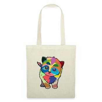 Little colorful cute cat - Tote Bag - nature - Front