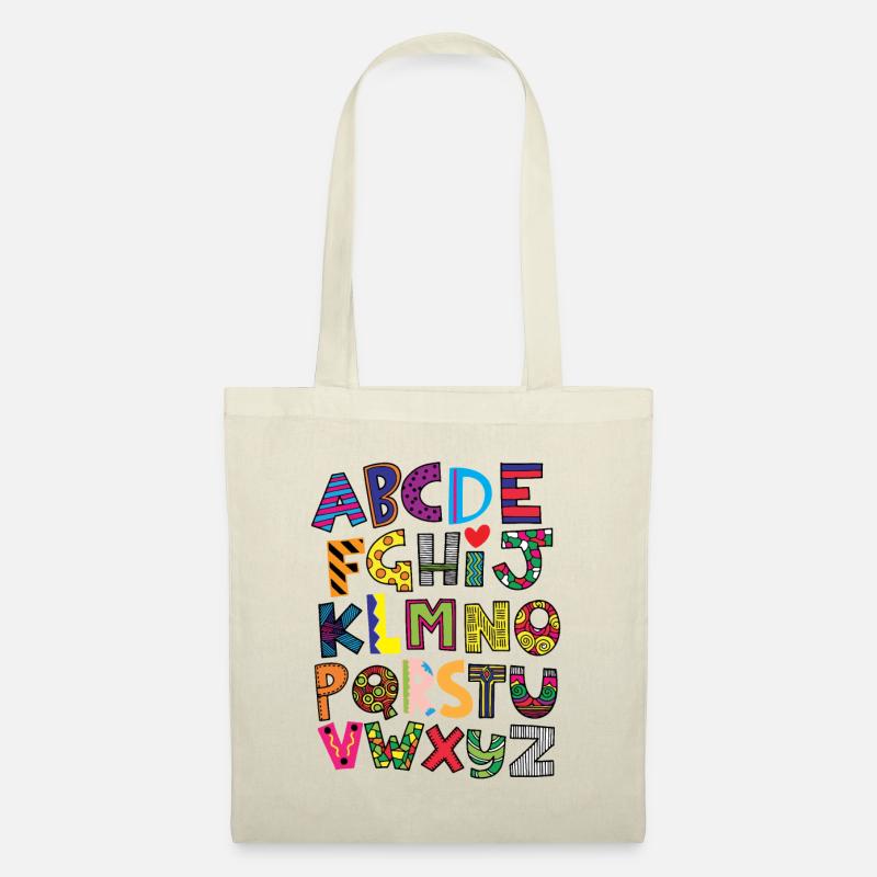 ABC Erste Klasse - Stoffbeutel - Natur