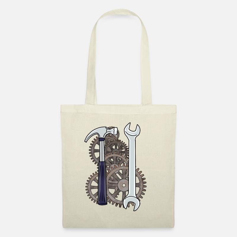 Technology Machine Tool Caretaker Workshop - Tote Bag - nature