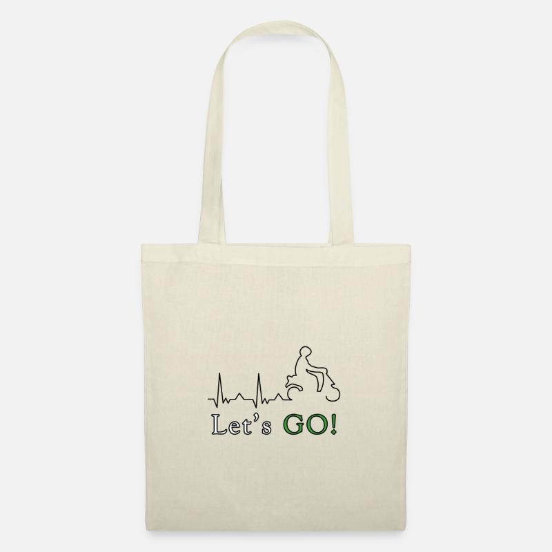 LET'S GO - Tote Bag - nature