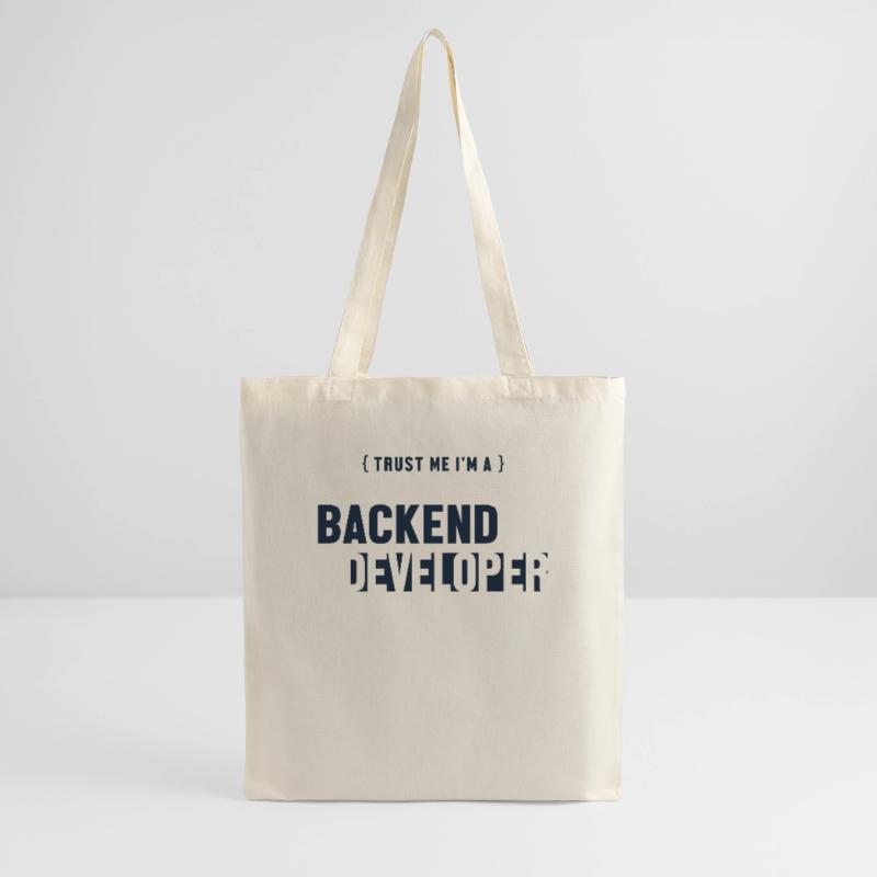 Trust Me I'm Backend Developer Developer Coder Stoffbeutel