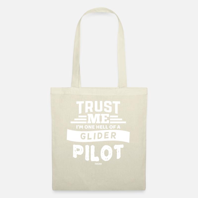 Glider glider pilot - Tote Bag - nature