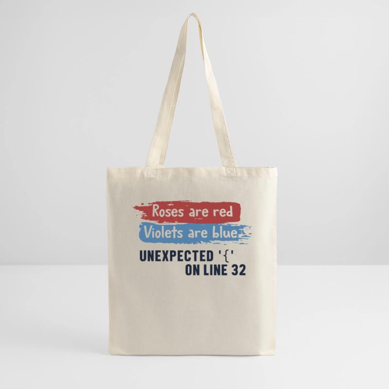 Unexpected { on Line 32 Engineer Coder Software Tote Bag