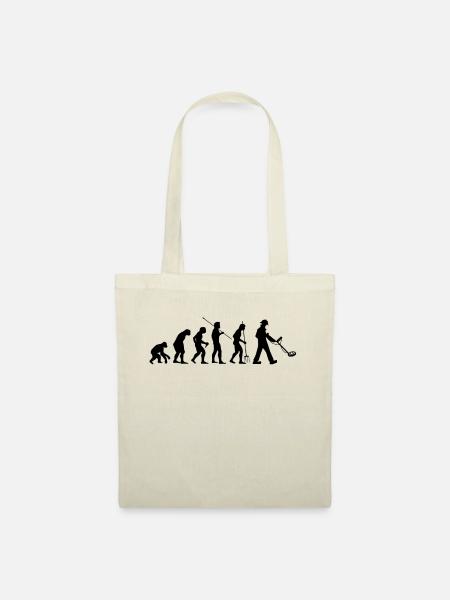 Sondengänger shirt Sondeln Zubehör Ausrüstung - Stoffbeutel - Natur