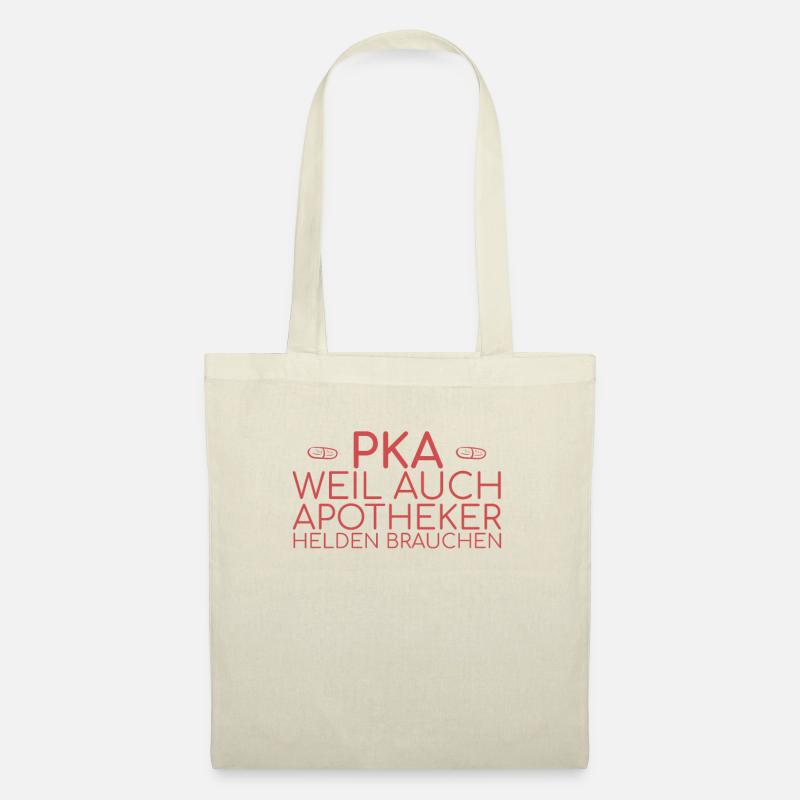 "PKA Helden | Apotheke" - Stoffbeutel - Natur