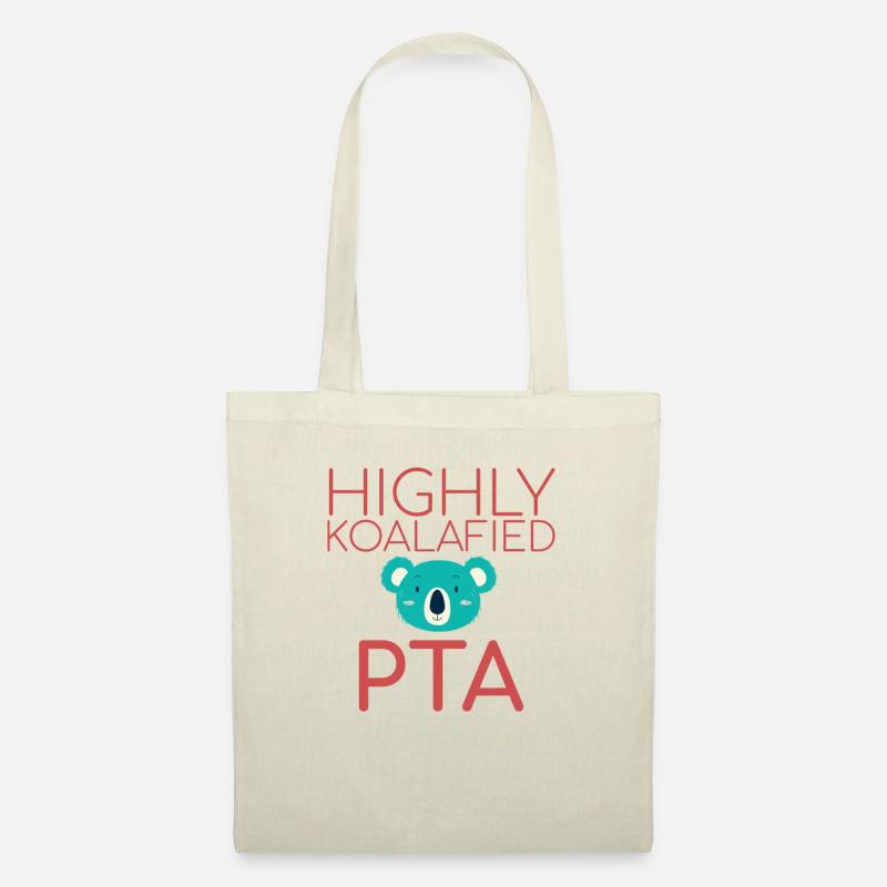 "PTA Koalafied | Apotheke" - Stoffbeutel - Natur
