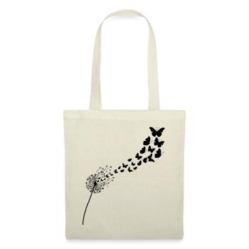 Dandelion with butterflies - Tote Bag - nature - Front