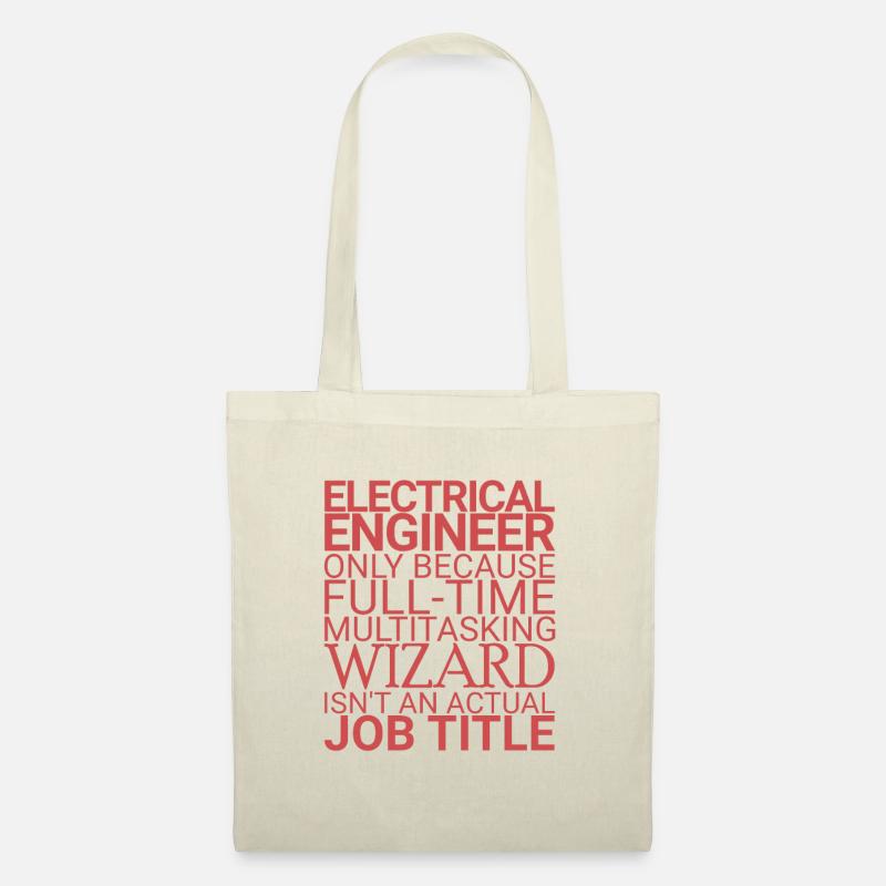 "Electrical Engineer Wizard | Electrical Engineering" - Tote Bag - nature