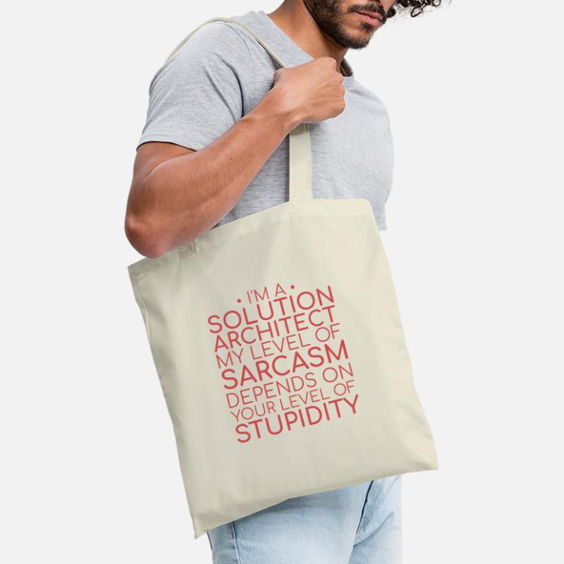 Solution Architect Sarcasm | Solution Architecture Tote Bag