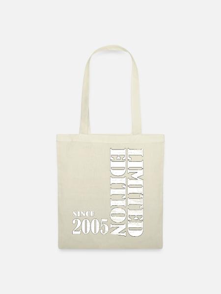 18 Geburtstag Limited edition since 2005 - Stoffbeutel - Natur