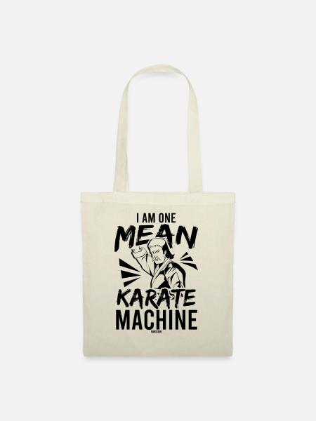 cooler Karate Spruch als Geschenk - Stoffbeutel - Natur