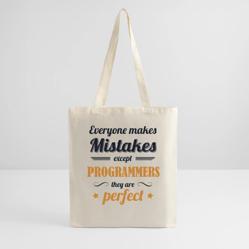 Programmers are Perfect Developer Coder Stoffbeutel