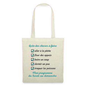 14 - Sac en tissu - nature - Devant