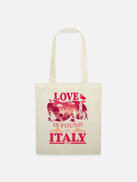 Italien - Stoffbeutel - Natur