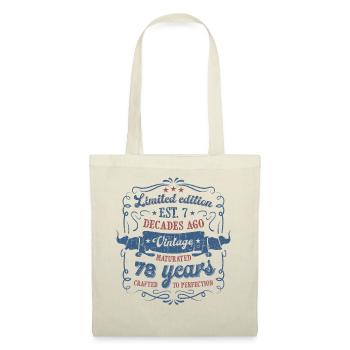Vintage Legendary - Aged perfectly 78th birthday - Tote Bag - nature - Front