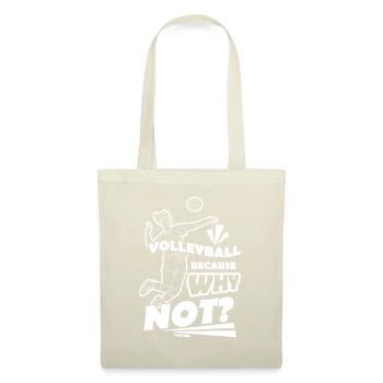 Volley-ball - Sac en tissu - nature - Devant